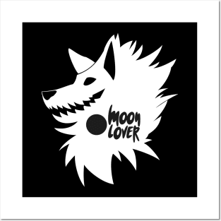 Moon Lover (Light) Posters and Art